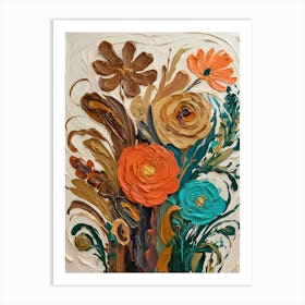 Flowers In A Vase 118 Art Print