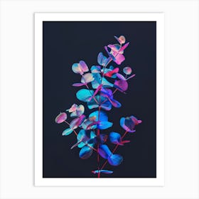 Abstract Flower Painting 7 Art Print