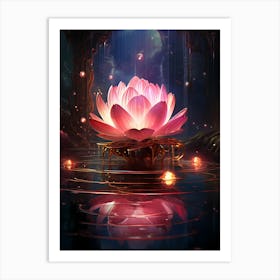 Lotus Flower 15 Art Print