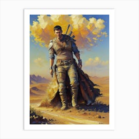 Desert Hunter Art Print