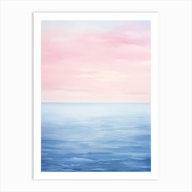 Watercolor Seascape 6 Art Print