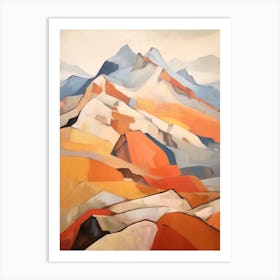 Mount Marcus Baker Usa 3 Mountain Painting Art Print
