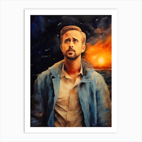 Ryan Gosling (3) Art Print