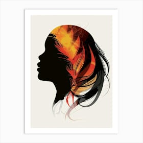 Portrait Of A Woman 335 Art Print