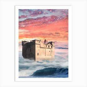 Surreal Castle Art Print