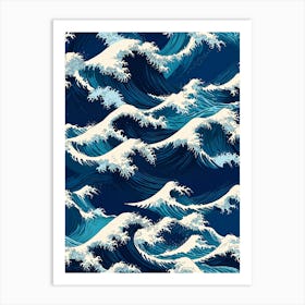 Sea Waves Art Print