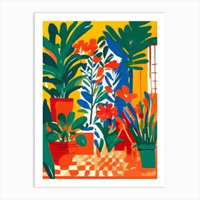 Houseplants Art Print