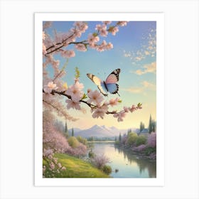 Fairytale Butterfly Art Print