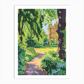 Sydenham Wells Park London Parks Garden 2 Painting Art Print