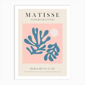 Floral matisse 6 Art Print