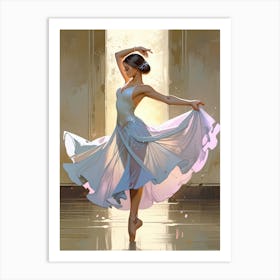 Ballerina 13 Art Print