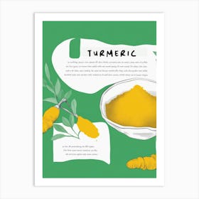 Tumeric 1 Art Print