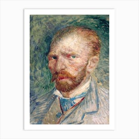 Self Portrait (1889), Vincent Van Gogh Art Print