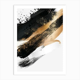 Abstract Brush Strokes 46 Art Print