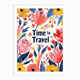 Time To Travel Art Print