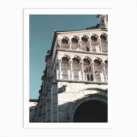 Churches Of Lucca Italy Tuscany 01 Art Print