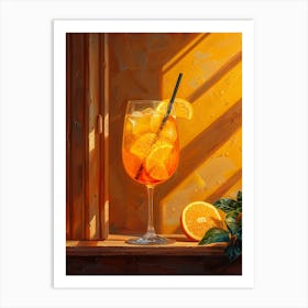 Aperol Spritz Art Print 436 Art Print