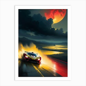 sport car 2 Art Print