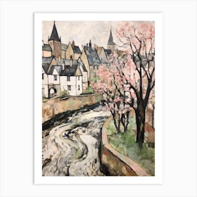 Chipping Campden (Gloucestershire) Painting 4 Art Print