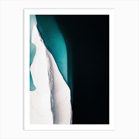 Winter Iceberg Art Print
