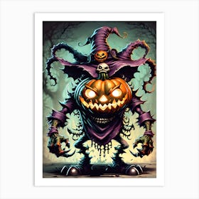 Halloween Art Print