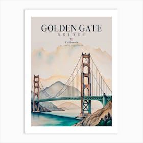Golden Gate Bridge 5 Art Print