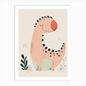 Dinosaur Print Art Print