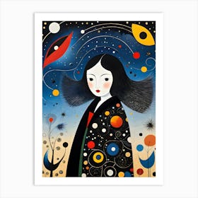 Asian Girl Art Print