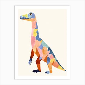 Nursery Dinosaur Art Baryonyx 1 Art Print