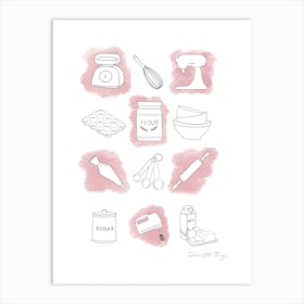 Baking To Heal My Soul Art Print