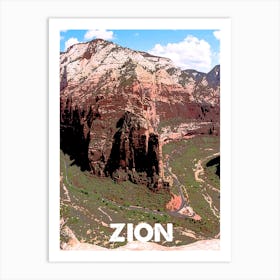 Zion, National Park, Nature, USA, Wall Print, Art Print