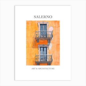 Salerno Travel And Architecture Poster 4 Art Print