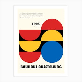 Bauhaus Ausstellung Minimalist 4 Art Print