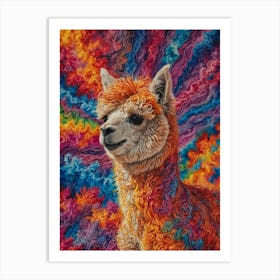 Llama 5 Art Print