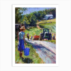 Day On The Farm Art Print