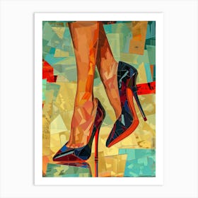 High Heeled Shoes 11 Art Print