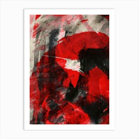 Abstract - Red Art Print