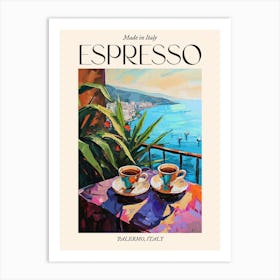 Palermo Espresso Made In Italy 3 Poster Art Print