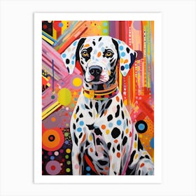 Dalmation Pop Art Inspired 5 Art Print