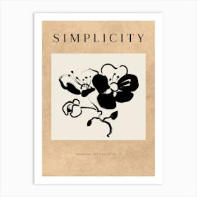 Simplicity 1 Art Print