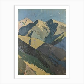 Mountain Range 3 Art Print