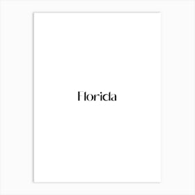 Florida Art Print