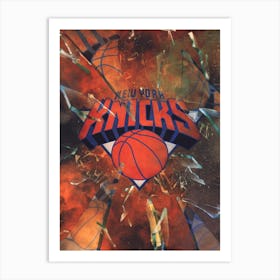 New York Knicks 1 Art Print