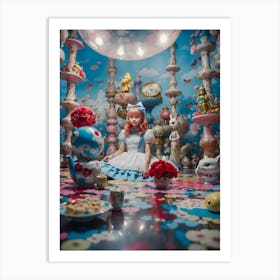 Alice In Wonderland 2 Art Print