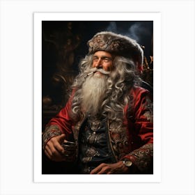 Santa Claus 2 Art Print