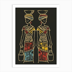 African Women 5 Art Print