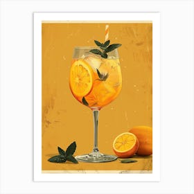 Aperol Spritz Art Print 383 Art Print