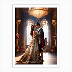 rhythm of king and queen Art Print