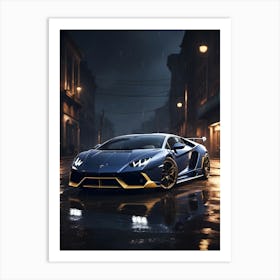 Lamborghini 9 Art Print