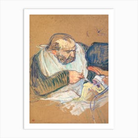 Dr. Pean Operating (1891–1892), Henri de Toulouse-Lautrec Art Print